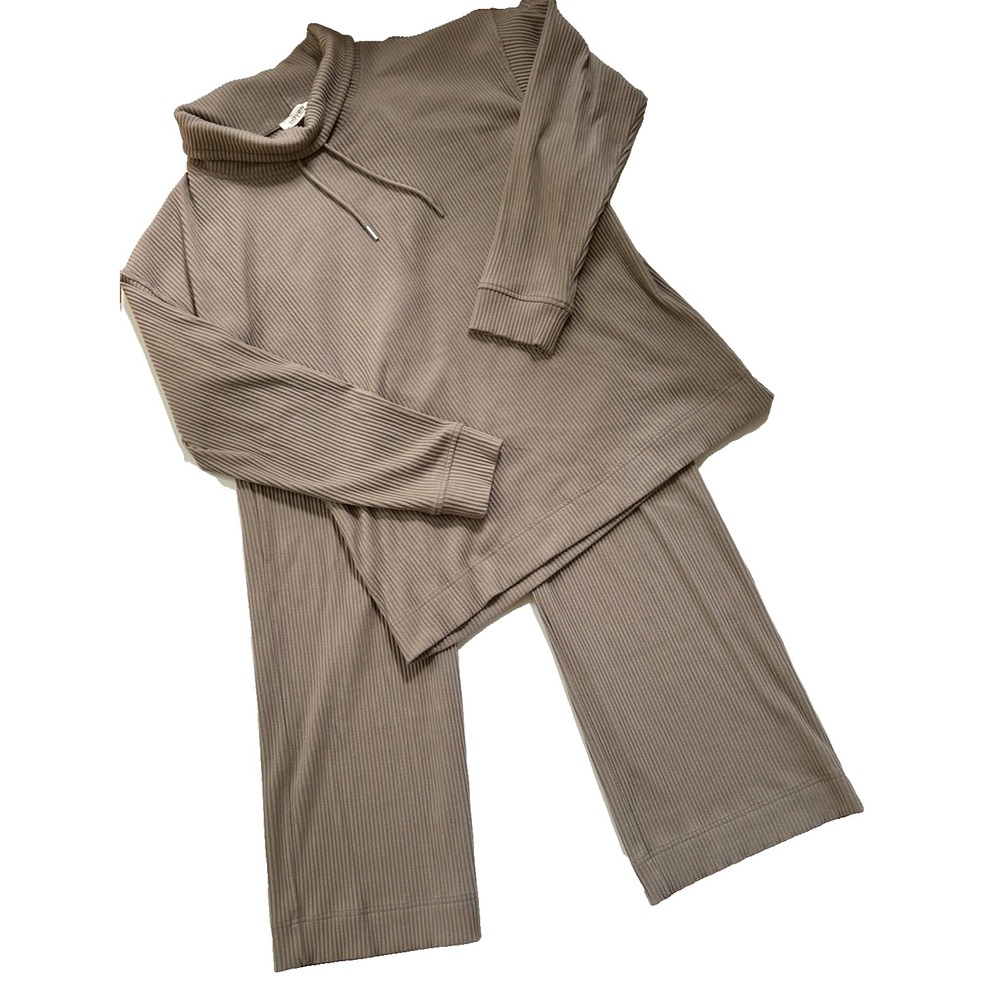 2PC Haven Well Within Pant/Lounge Set Utility Chic Mocha Size L